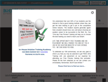 Tablet Screenshot of inhouseaviation.com